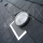 světlovod ALLUX 350 Flexi - instalace v šikmé střeše se střešní taškou